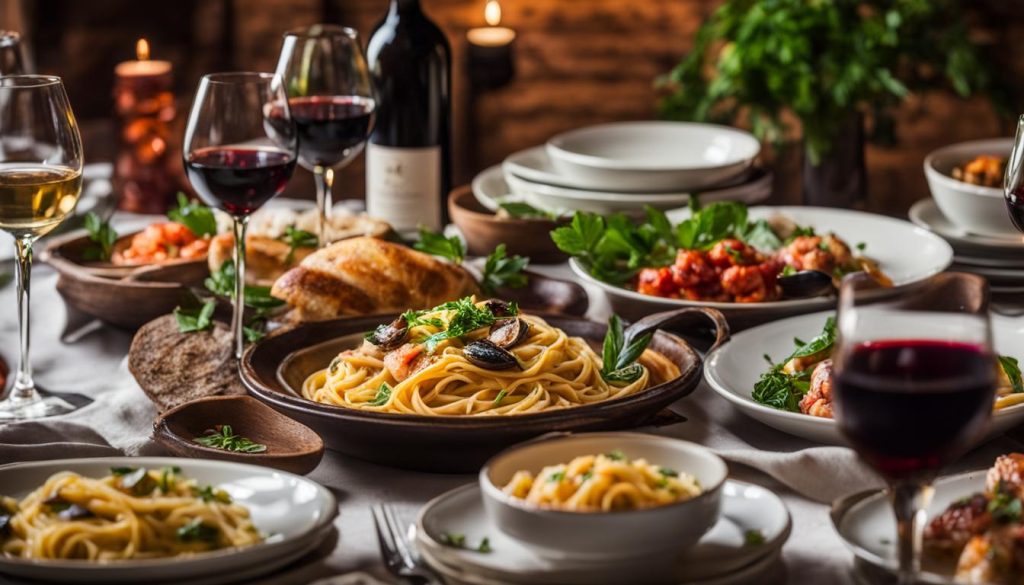 Italiaanse gerechten Italiaanse gerechten